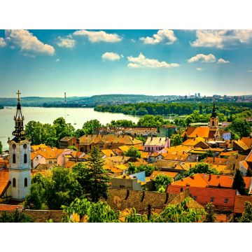 Lais Puzzle - Schönes Panoramafoto von Belgrad in Serbien - 1.000 Teile