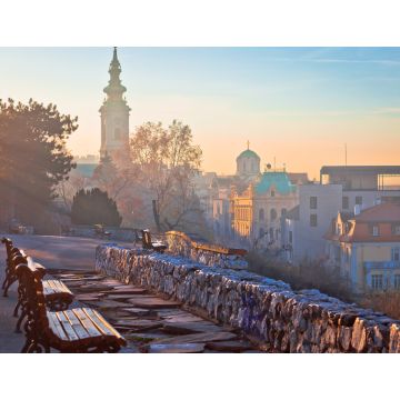 Lais Puzzle - Belgrad. Blick von der Kalemegdan-Promenade auf alte Wahrzeichen der Stadt - 1.000 Teile