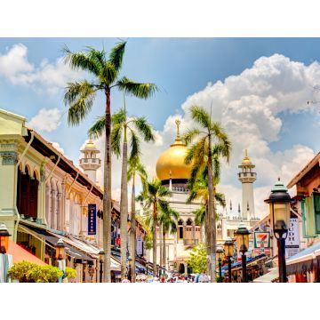 Lais Puzzle - Singapur, Stadtteil Kampung Glam - 1.000 Teile