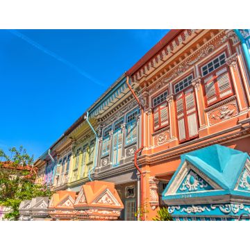 Lais Puzzle - Historische Gebäude in der Joo Chiat Road, Singapur - 1.000 Teile