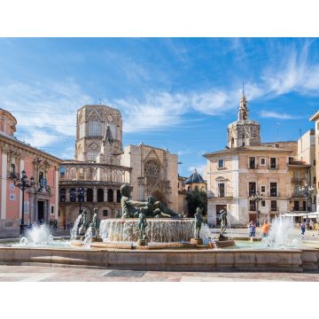 Lais Puzzle - Ansichten der verschiedenen Gebäude und Straßen der Stadt Valencia, Spanien - 1.000 Teile
