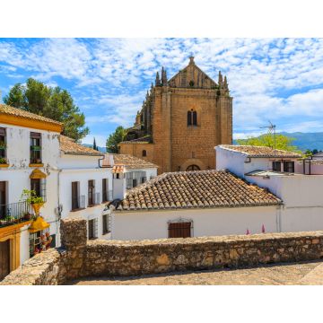 Lais Puzzle - Kirche im Dorf Ronda mit weißen Häusern, Andalusien, Spanien - 1.000 Teile