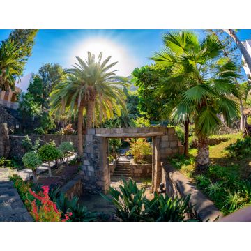 Lais Puzzle - Schöner tropischer Garten des Dorfes Garachico, historische Überreste der Puerta de Tierra auf Teneriffa - Kanarische Insel - 1.000 Teile