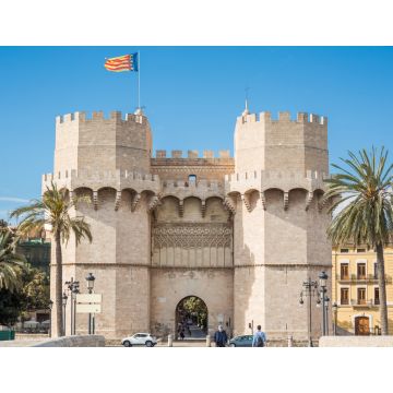Lais Puzzle - Torre de Serranos Tor in Valencia, Spanien - 1.000 Teile