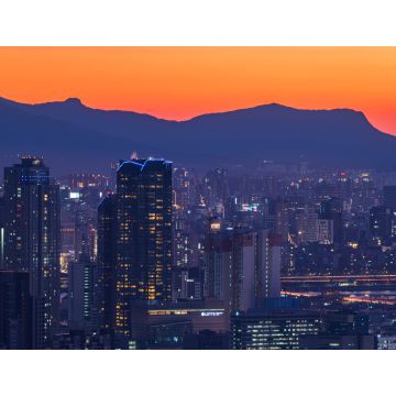 Lais Puzzle - Nächtliche Stadtansicht von Seoul, Südkorea bei Sonnenuntergang - 1.000 Teile