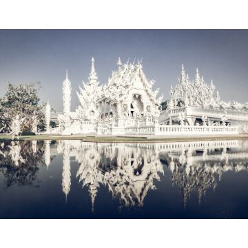 Lais Puzzle - Wat Rong Khun Der berühmte Weiße Tempel in Chiang Rai, Thailand - 1.000 Teile