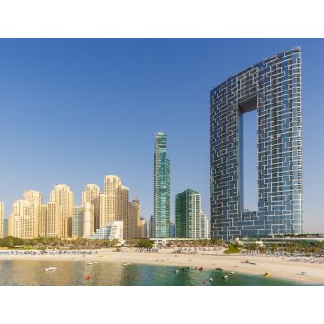 Lais Puzzle - Dubai Jumeirah Beach JBR Marina Skyline Architektur Gebäude Reise Urlaub in Vereinigte Arabische Emirate - 1.000 Teile