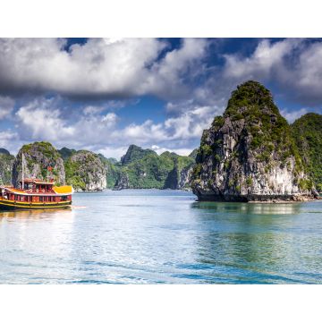 Lais Puzzle - Kreuzfahrt zwischen schönen Kalksteinfelsen und abgelegenen Stränden in der Ha Long-Bucht, UNESCO-Weltkulturerbe, Vietnam - 1.000 Teile