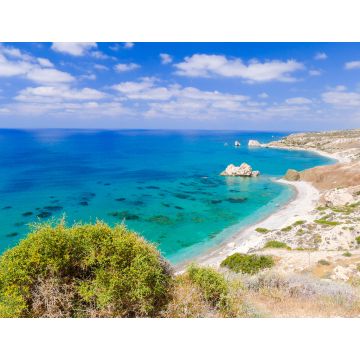 Lais Puzzle - Felsen der Aphrodite, schöner Strand und Meeresbucht, Insel Zypern - 1.000 Teile