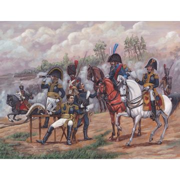 Lais Puzzle - Stab von General Berthier. Armee von Napoleon Bonapart. Napoleonische Kriege - 1.000 Teile
