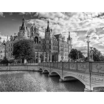 Lais Puzzle - Schloß von Schwerin in schwarz weiß - 1.000 Teile