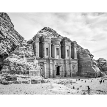 Lais Puzzle - Petra, Jordanien in schwarz weiß - 1.000 Teile