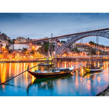 Lais Puzzle - Porto, Portugal Skyline am Fluss Douro - 1.000 Teile