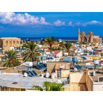 Lais Puzzle - Altstadt von Famagusta (Gazimagusa), Panoramablick. Zypern - 1.000 Teile