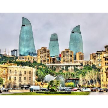 Lais Puzzle - Das Stadtzentrum von Baku - 1.000 Teile