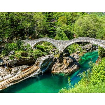 Lais Puzzle - Verzascatal Lavertezzo, Tessin, Schweiz - 1.000 Teile