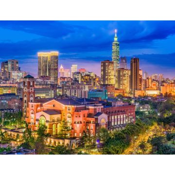 Lais Puzzle - Taipeh, Taiwan Skyline - 1.000 Teile