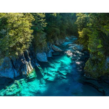 Lais Puzzle - Berühmte Attraktion - Blue Pools, Haast Pass, Neuseeland, Südinsel - 1.000 Teile