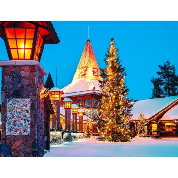 Lais Puzzle - Büro des Weihnachtsmannes im Weihnachtsmanndorf, Rovaniemi, Lappland, Finnland - 1.000 Teile