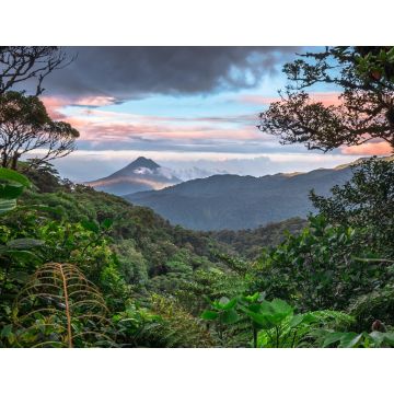 Lais Puzzle - Der Vulkan Arenal dominiert die Landschaft während des Sonnenuntergangs, gesehen von der Region Monteverde, Costa Rica - 1.000 Teile