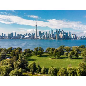 Lais Puzzle - Toronto, Ontario, Kanada, Luftaufnahme der Skyline von Toronto und des Ontariosees - 1.000 Teile