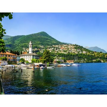 Lais Puzzle - Blick auf Cernobbio am Comer See - 1.000 Teile
