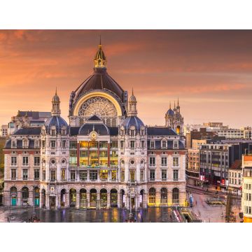Lais Puzzle - Antwerpen, Belgien Stadtbild am Centraal-Bahnhof - 1.000 Teile