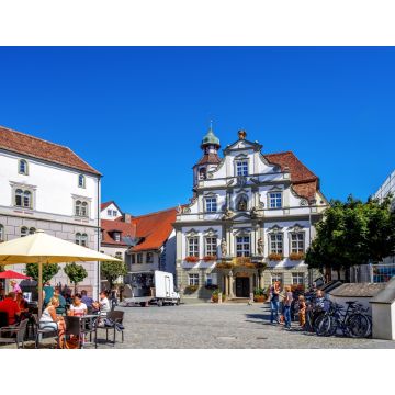 Lais Puzzle - Rathaus, Wangen im Allgäu, Baden-Württemberg, Deutschland - 1.000 Teile