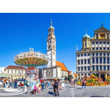 Lais Puzzle - Perlachturm und Rathaus, Augsburg, Bayern, Deutschland - 1.000 Teile