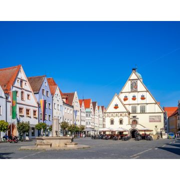 Lais Puzzle - Altes Rathaus und Oberer Markt, Weiden in der Oberpfalz, Bayern, Deutschland - 1.000 Teile