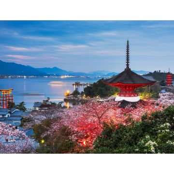 Lais Puzzle - Insel Miyajima, Hiroshima, Japan im Frühling - 1.000 Teile