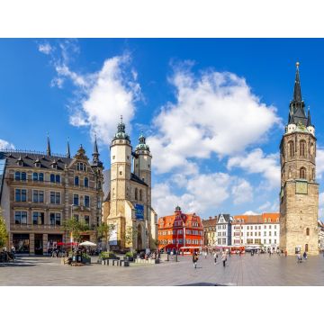 Lais Puzzle - Panorama, Markt, Halle an der Saale, Deutschland - 1.000 Teile