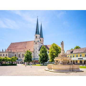 Lais Puzzle - Kapellplatz, Panorama, Altötting, Bayern, Deutschland - 1.000 Teile