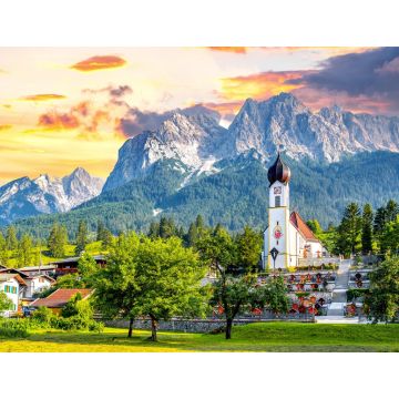 Lais Puzzle - Kirche in Grainau, Bayern, Deutschland - 1.000 Teile