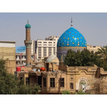 Lais Puzzle - Schöne türkisfarbene Moschee in Bagdad Irak - 1.000 Teile