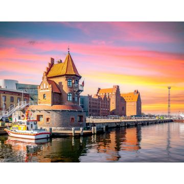 Lais Puzzle - Hafen von Stralsund, Mecklenburg Vorpommern, Deutschland - 1.000 Teile