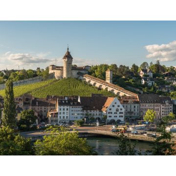 Lais Puzzle - Panoramablick auf die Altstadt von Schaffhausen und die Festung Munot, Kanton Schaffhausen, Schweiz - 1.000 Teile