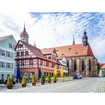 Lais Puzzle - Marktplatz von Feuchtwangen, Bayern, Deutschland - 1.000 Teile