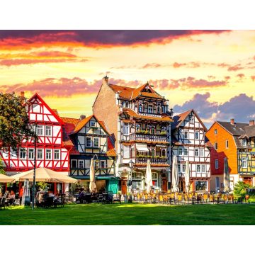 Lais Puzzle - Historische Altstadt, Bad Sooden Allendorf, Hessen, Deutschland - 1.000 Teile