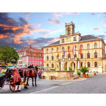 Lais Puzzle - Rathaus, Altstadt, Weimar, Thüringen, Deutschland - 1.000 Teile