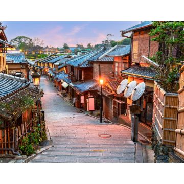 Lais Puzzle - Kyoto, Japan in der Abenddämmerung in Higashiyama - 1.000 Teile