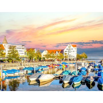 Lais Puzzle - Blick über Friedrichshafen, Deutschland - 1.000 Teile