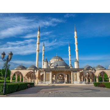 Lais Puzzle - Blick auf die Moschee Herz von Tschetschenien. Grosny, Tschetschenische Republik - 1.000 Teile