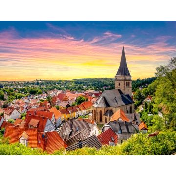 Lais Puzzle - Altstadt, Warburg, Hessen, Deutschland - 1.000 Teile