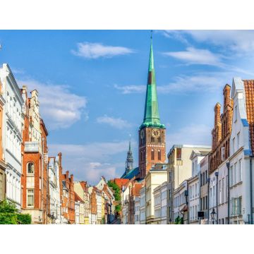 Lais Puzzle - Lübeck: über die Engelsgrube zur Jakobikirche - 1.000 Teile