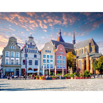 Lais Puzzle - Kirche, Altstadt, Rostock, Deutschland - 1.000 Teile