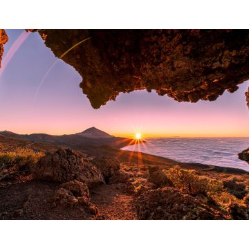 Lais Puzzle - Sonnenuntergang in Mirador de la Tarta mit Blick auf den Vulkan Teide, Teneriffa - 1.000 Teile