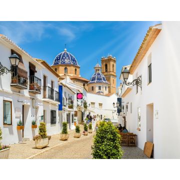 Lais Puzzle - Straße der Altstadt von Altea in Spanien - 1.000 Teile
