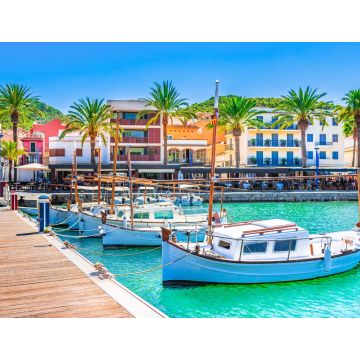 Lais Puzzle - Boot im Hafen von Port de Andratx auf der Insel Mallorca - 1.000 Teile