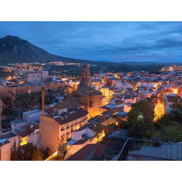 Lais Puzzle - Nachtblick auf die Stadt Loja in Granada. Spanien - 1.000 Teile